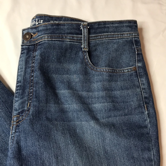 Style & Co Slim Leg Denim - Picture 2 of 7